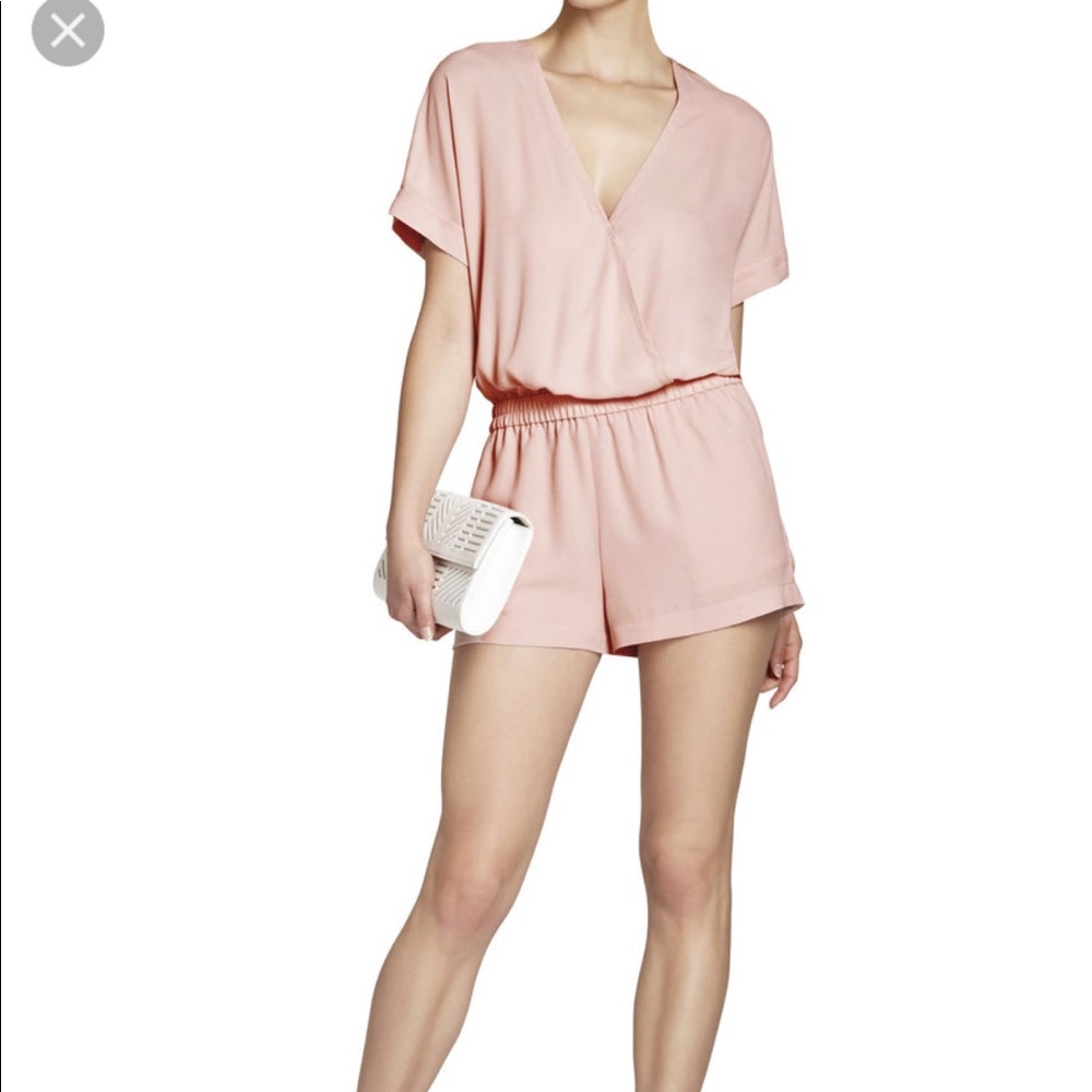 BcbgMaxAzria Quincey Blush Romper